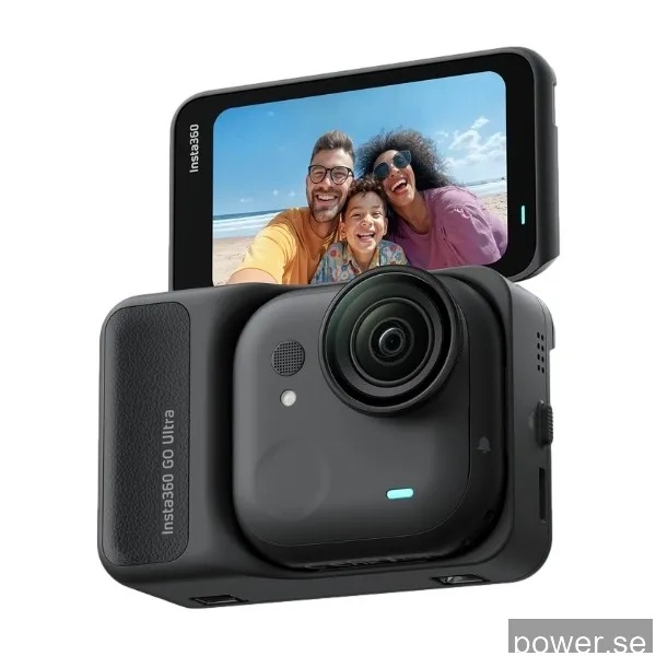 Insta360 GO Ultra Creator Bundle actionkamera, Midnight Black