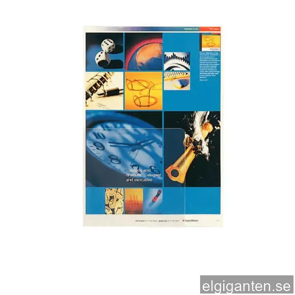 ESSELTE Plastmapp A4 160my Transparent 100-pack