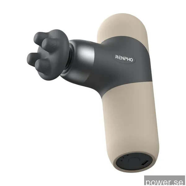 RENPHO PEU-R-WMG10-GY Mini termisk massagepistol, grå