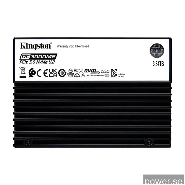 Kingston Data Center DC3000ME SSD - 3.84TB - PCIe 5.0 - U.2