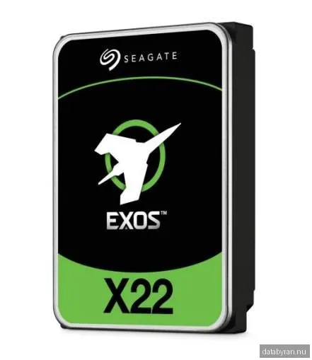 Seagate Exos X22 - 22TB - Hårddisk - ST22000NM001E - SATA-600 - 3,5"