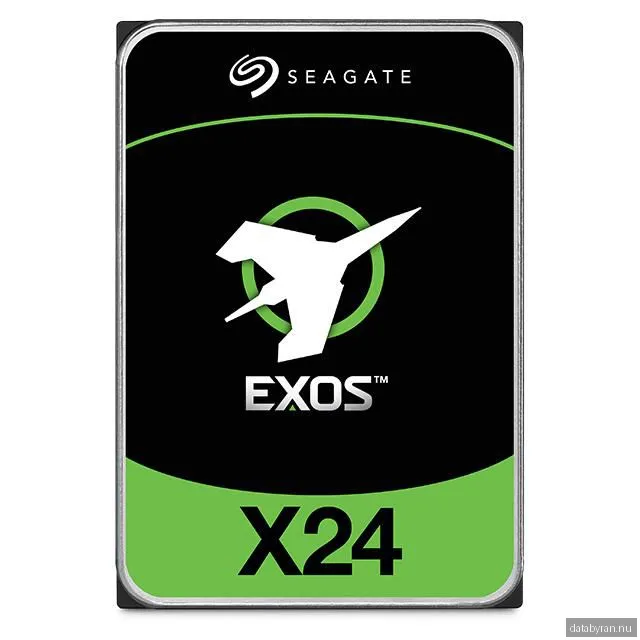 Seagate Exos X24 - 24TB - Hårddisk - ST24000NM002H - SATA-600 - 3,5"