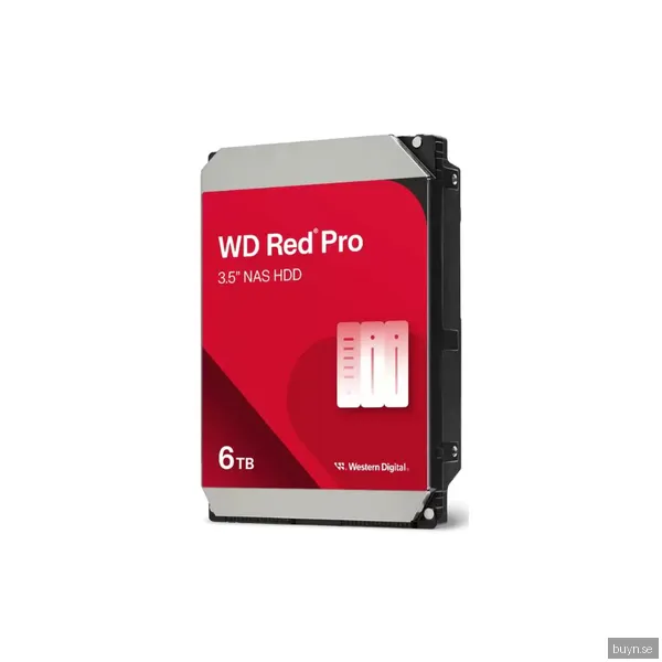 WD Red Pro - 6TB - Hårddisk - WD6005FFBX - SATA-600 - 3,5"