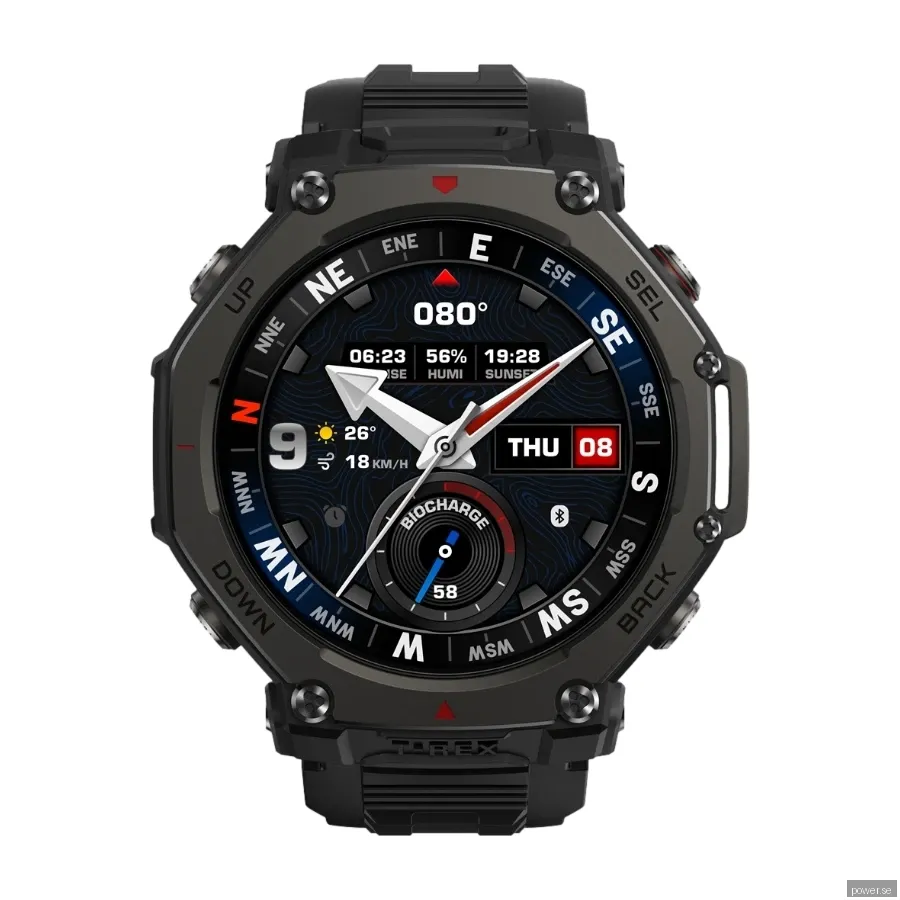 Amazfit T-Rex 3 Pro 48mm smartwatch, svart