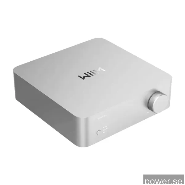 WiiM Vibelink - Amplifier - 2x100W - 8 Ohm - Silver