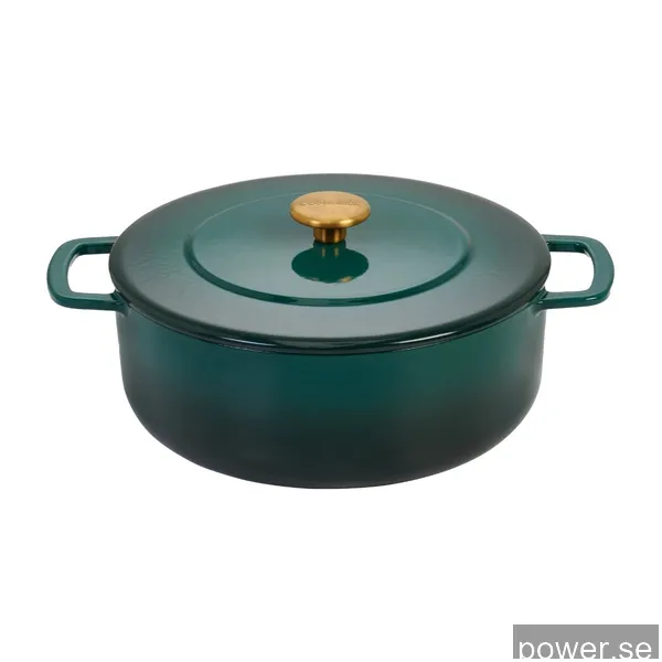 Combekk gryta, 24 cm järneksgrön