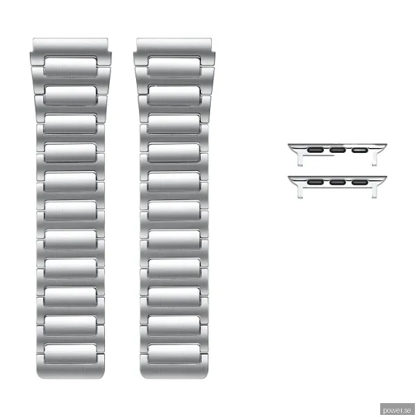 Triacle Natural magnetarmband stållänk universal 20 mm, silver