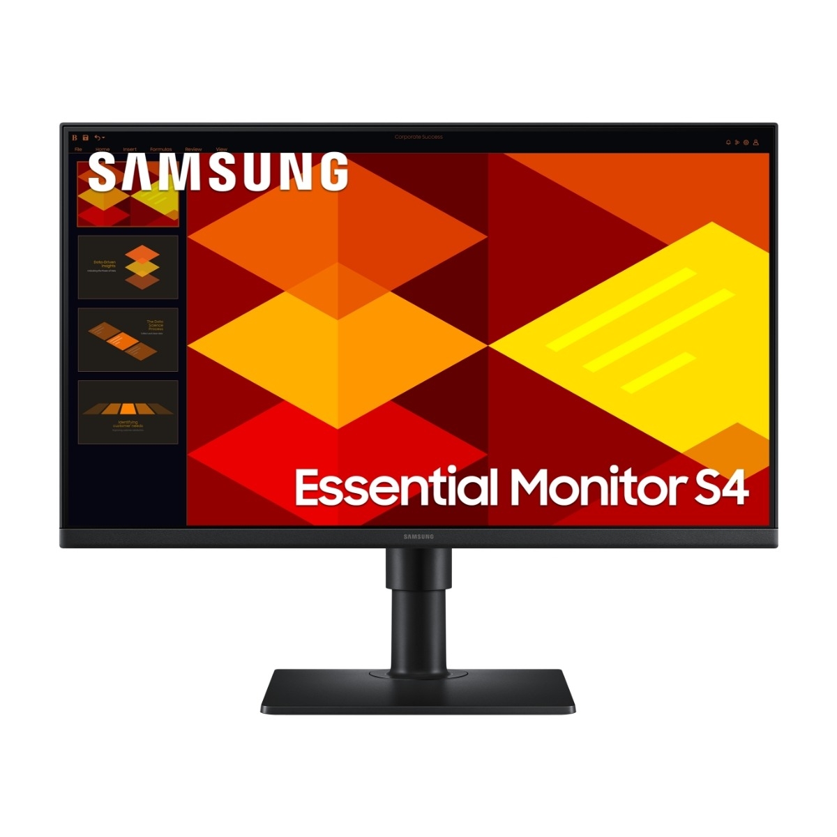 24" Samsung Essential S4 S24D402GSU - 1920x1080 (FHD) - 100Hz - IPS