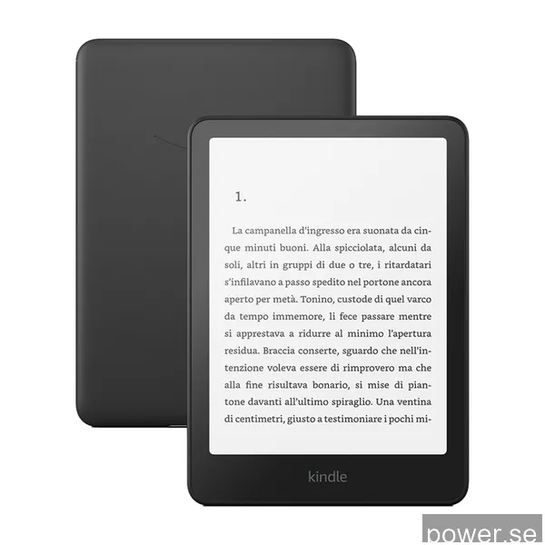 Amazon Kindle Paperwhite 7" läsplatta, svart