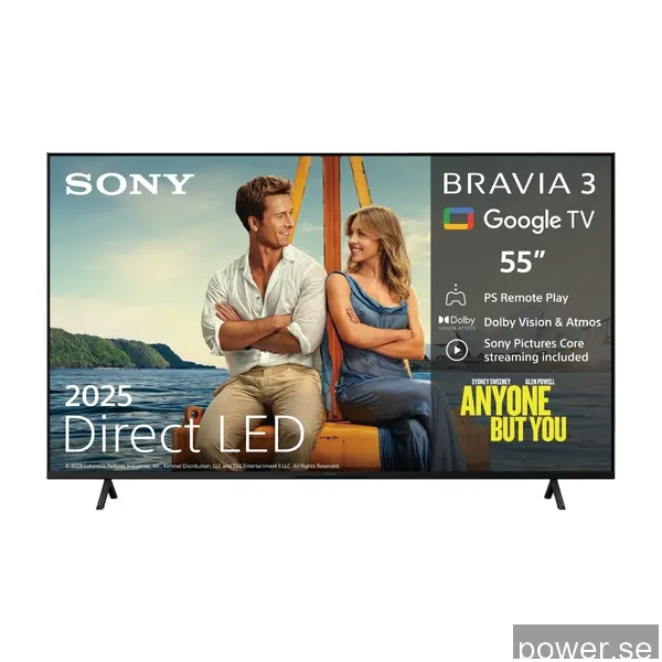 Sony 55” Bravia 3 4K LED smart TV (2025)