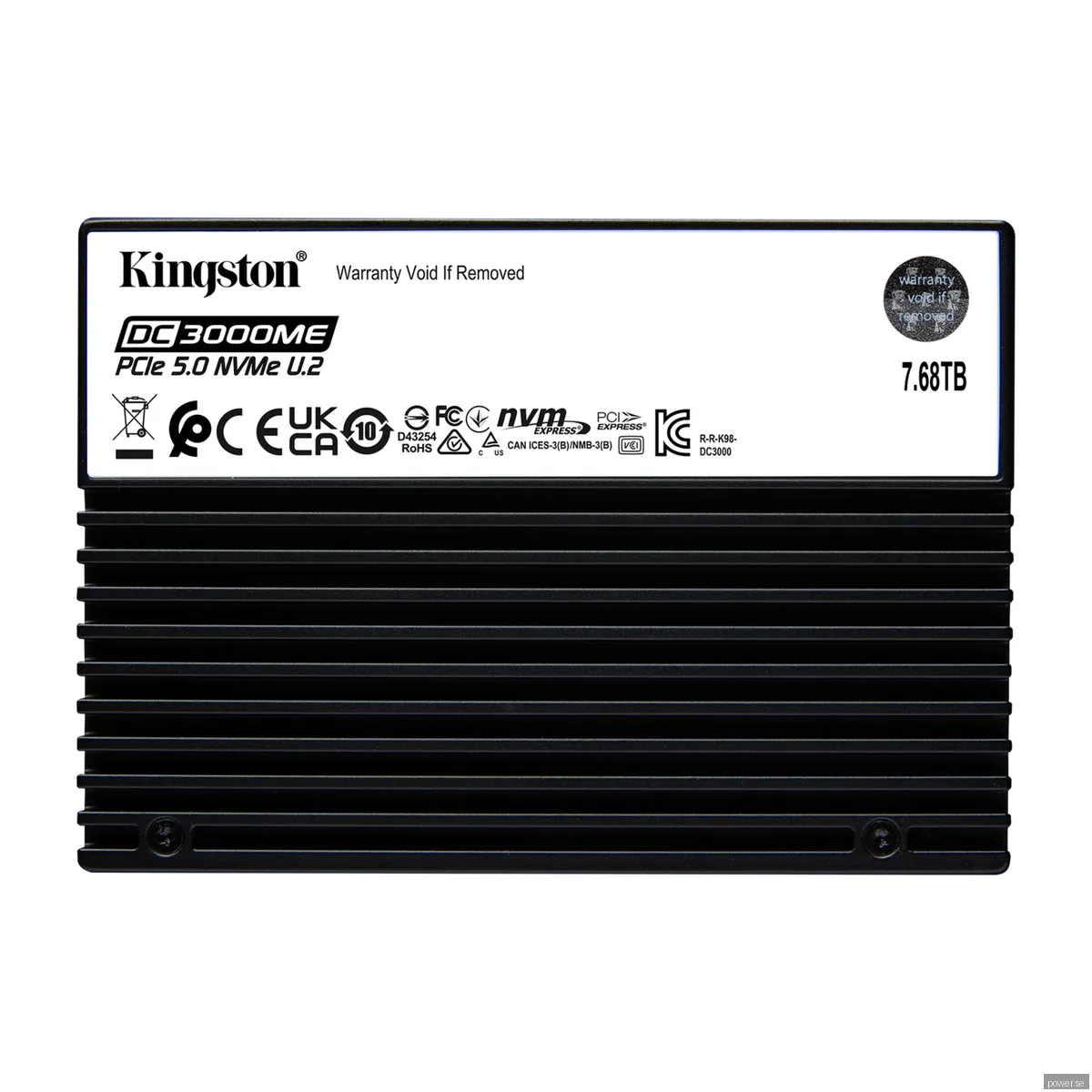Kingston Data Center DC3000ME SSD - 7.68TB - PCIe 5.0 - U.2