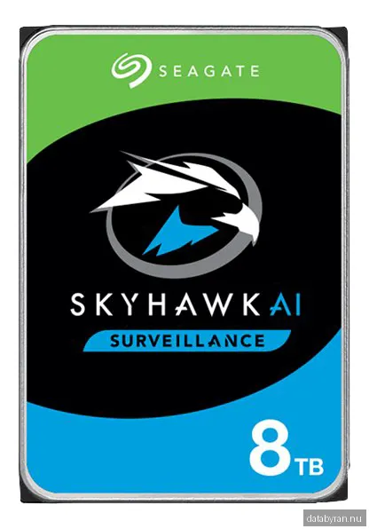 Seagate SkyHawk AI - 8TB - Hårddisk - ST8000VE001 - SATA-600 - 3,5"