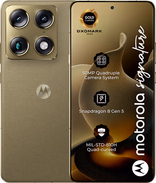 Motorola signature 512GB/16GB - PANTONE Martini Olive