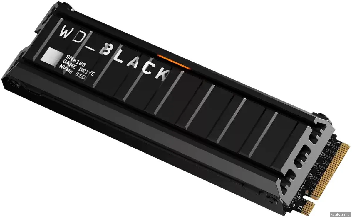 SANDISK WD Black SN8100 SSD - 4TB - M.2 2280 - PCIe 5.0 - Med värmespridare