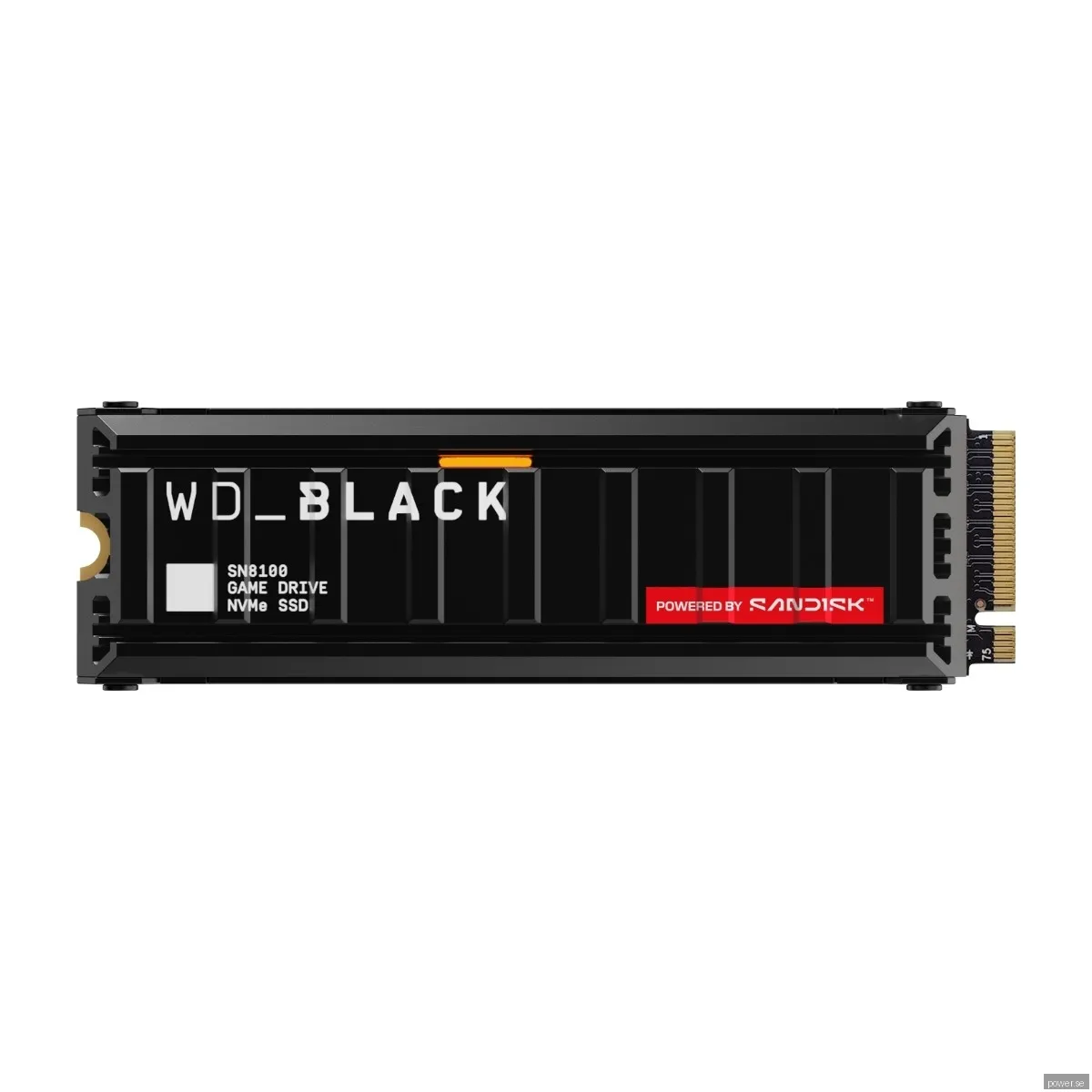 SANDISK WD Black SN8100 SSD - 2TB - M.2 2280 - PCIe 5.0 - Med värmespridare