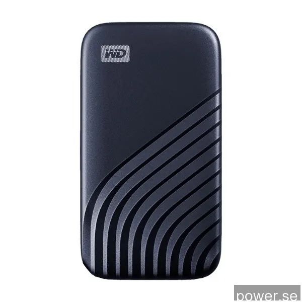 SANDISK WD My Passport SSD - 2TB - Blå - Extern SSD