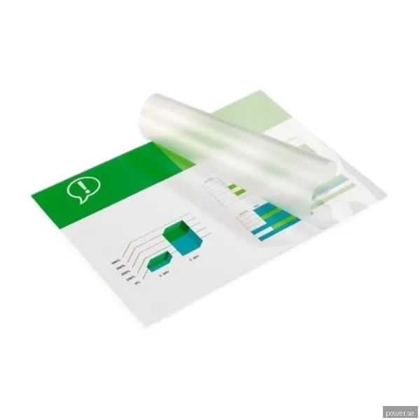 GBC Dokumentlamineringsficka, A4, gloss, 2 x 80 mik (100)