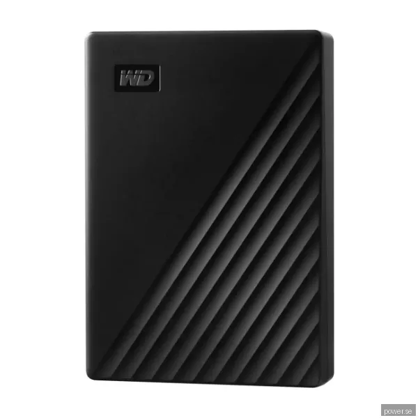 WD My Passport - Extern Hårddisk - 6TB - Svart