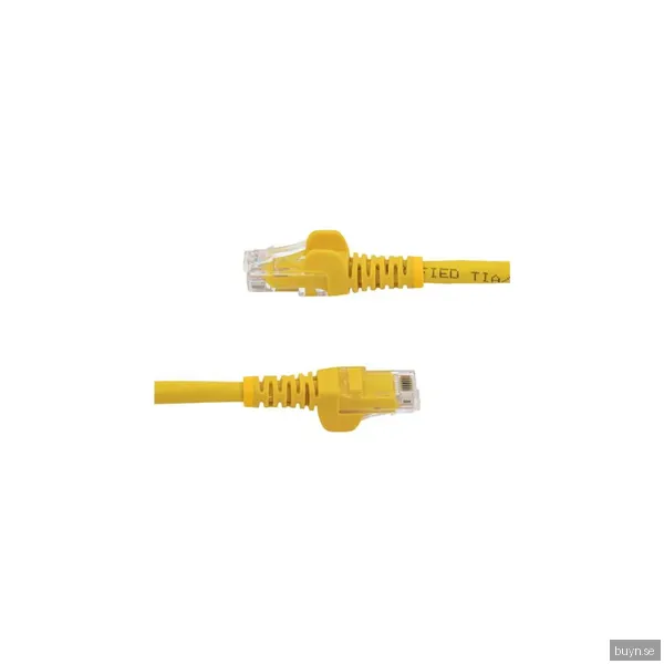 StarTech.com 5m Yellow Cat6 / Cat 6 Snagless Ethernet Patch Cable 5 m - network cable - 5 m - yellow - Gul - 5m