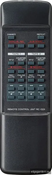 Teac dubbeldäckskassettspelare