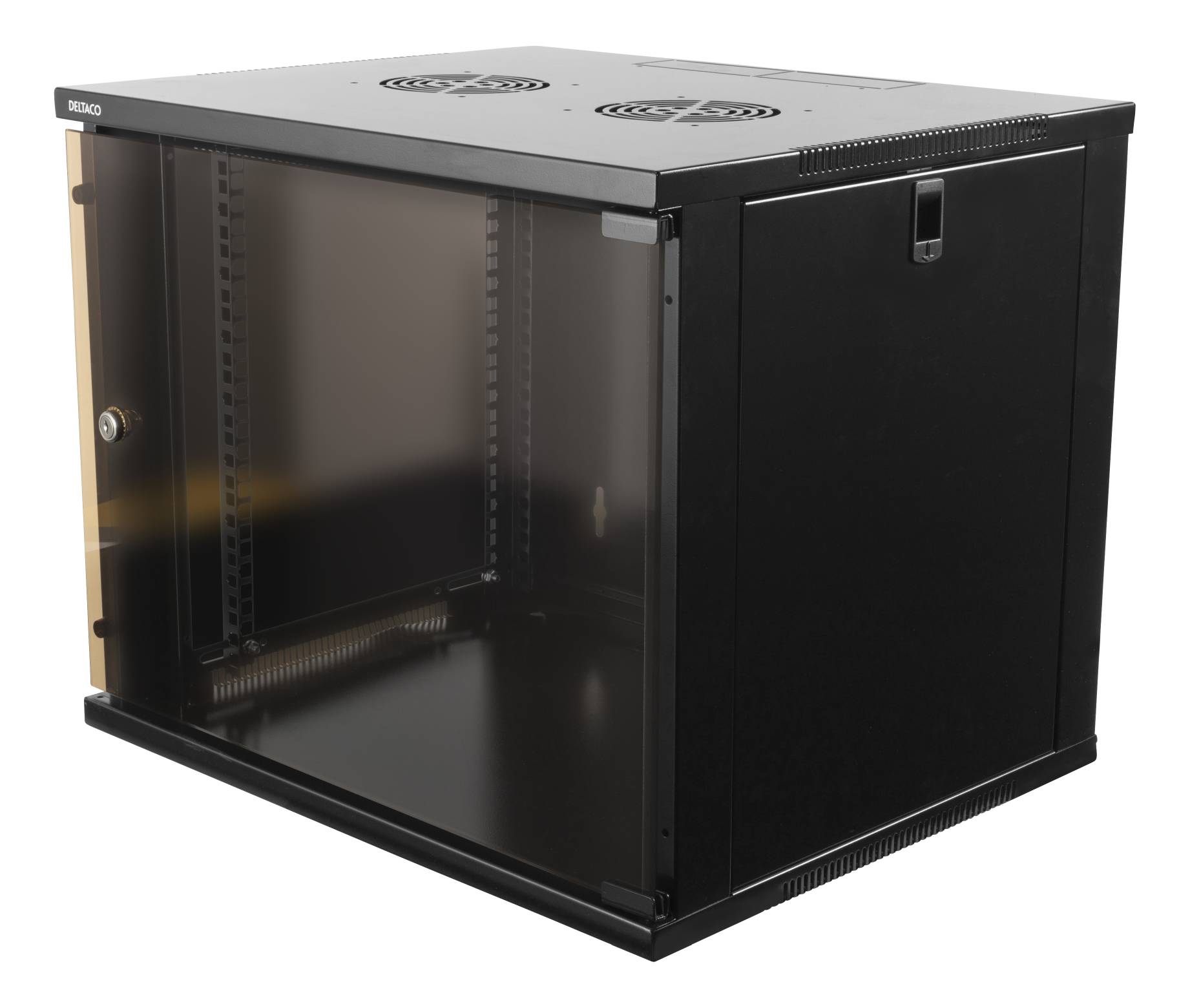 Deltaco 19-5409B - 9U - Wall Mount Rack Cabinet