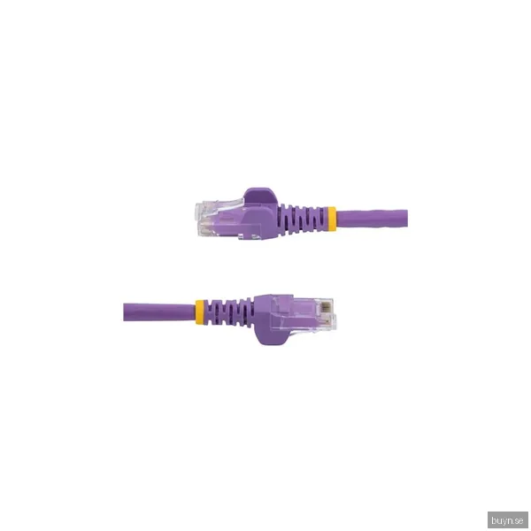 StarTech.com Purple Cat6 / Cat 6 Snagless Ethernet Patch Cable 3 m - network cable - 3 m - purple - Lila - 3m