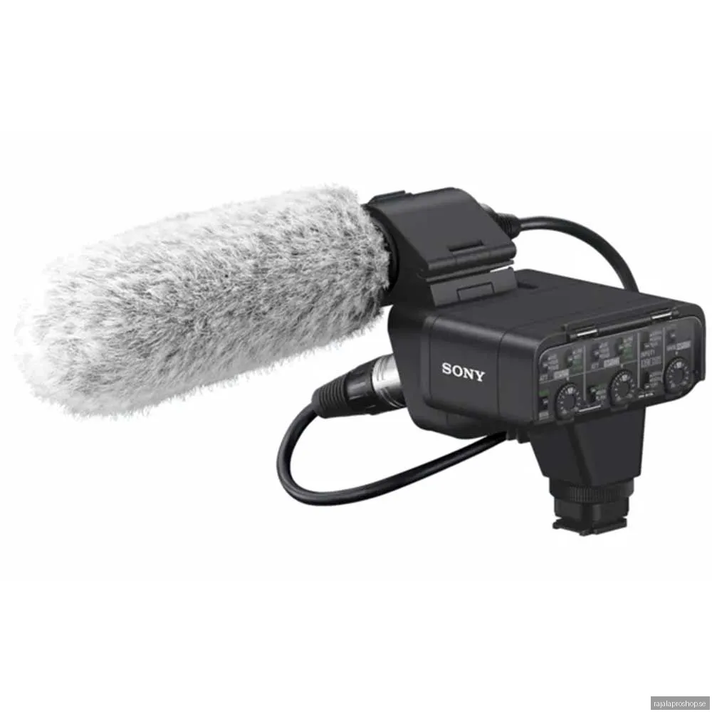 Sony XLR-K3M XLR-adapterkit och mikrofon
