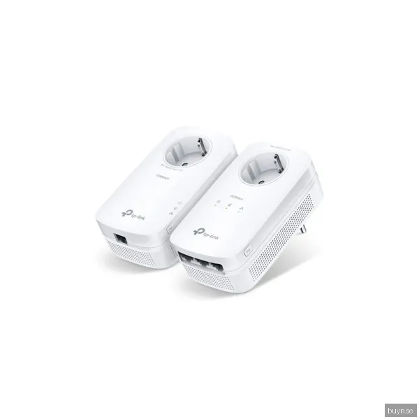 TP-Link TL-PA8033P KIT AV1300 3-Port Gigabit Passthrough Powerline Starter Kit