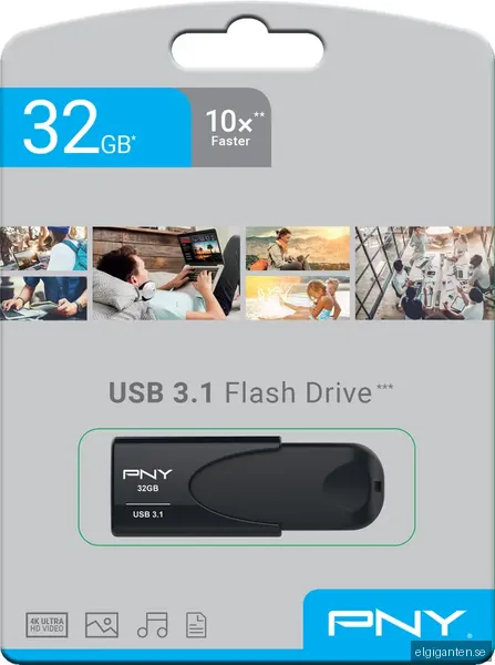 PNY Attaché 4 3.1 - 32GB - USB-minne