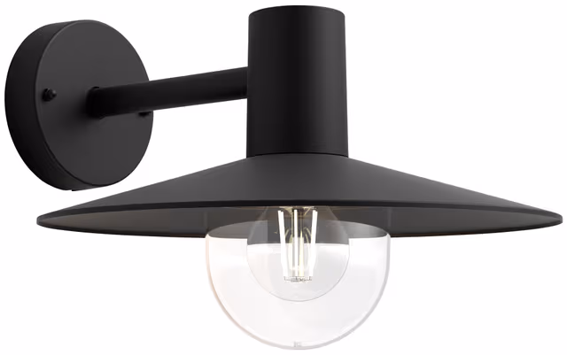 Philips Skua utomhusvägglampa, svart