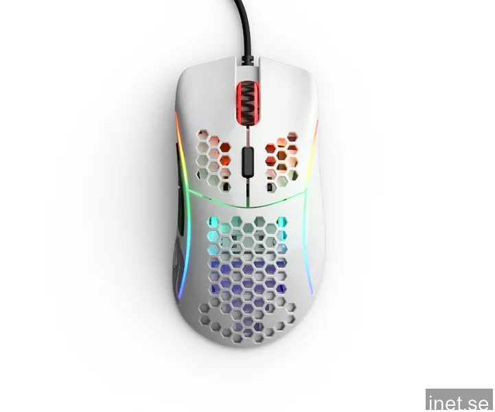 Glorious PC Gaming Race Model D, 12000 dpi, RGB - Glossy Vit