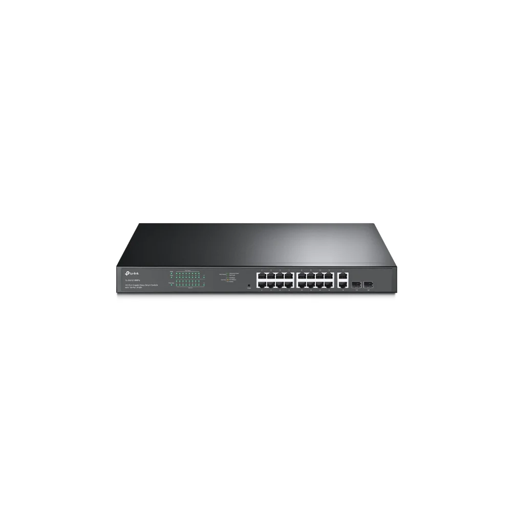 TP-Link TL-SG1218MPE 18-Port Gigabit Easy Smart Switch with 16-Port PoE+