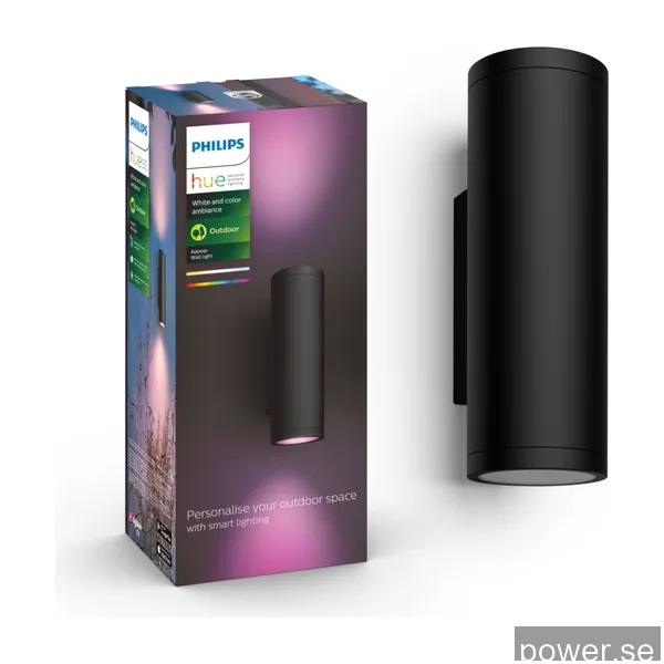 Philips Hue Appear vägglampa utomhus 230 v