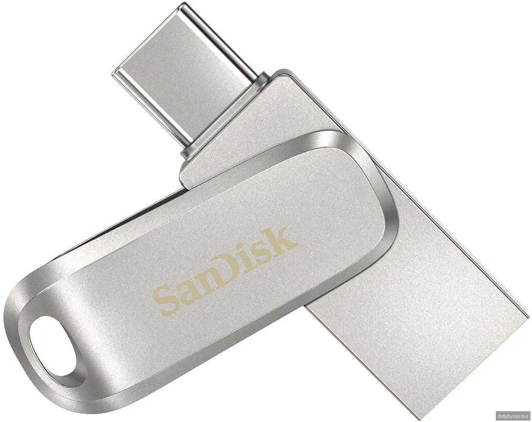 SANDISK Ultra Dual Drive Luxe - 64GB - USB-minne