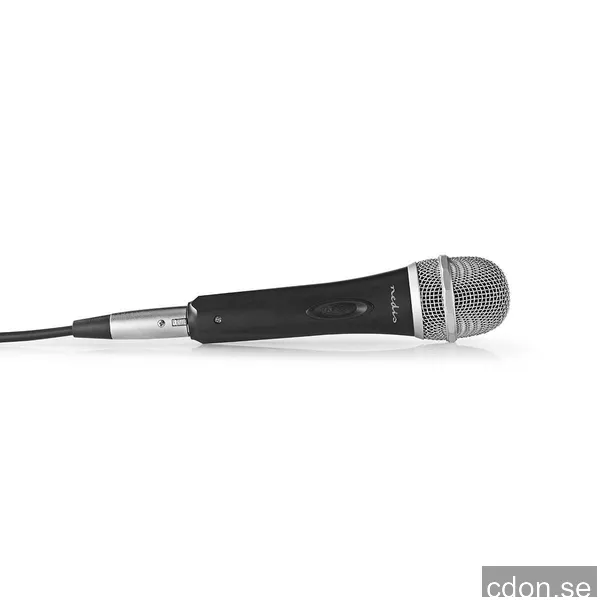 Nedis Trådad Mikrofon | Kardioid | Avtagbar kabel | 5.00 m | 50 Hz