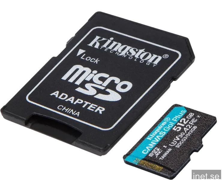 Kingston microSD 512GB Canvas Go! Plus