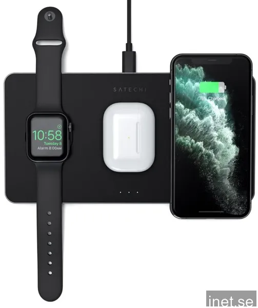 Satechi Trio Wireless Charger With Magnetic Pad