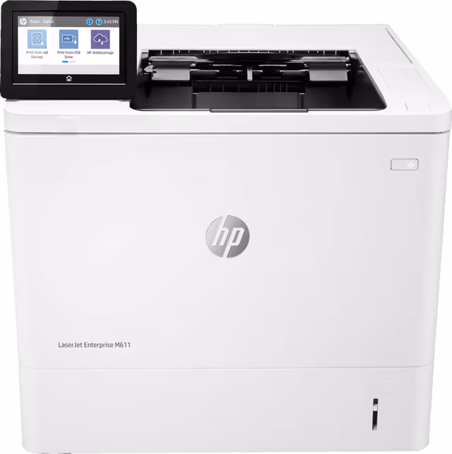 HP LaserJet Enterprise M611dn - Mono Laser - A4 Duplex - 61 ppm - Monochrome - Laser