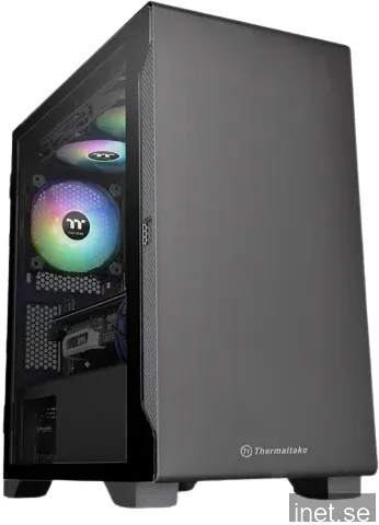 Thermaltake S100 TG - Chassi - Tower - Svart