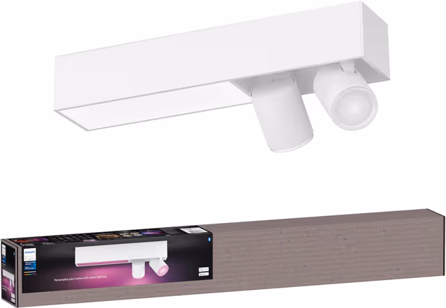 Philips Hue Centris 2x5.7W Spots - Vit