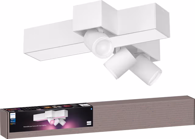 Philips Hue Centris Cross 3x5.7W Spots - Vit