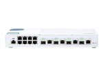 QNAP QSW-M408-4C 10GbE Layer 2 Web Managed Switch
