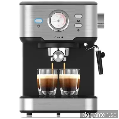 Espressomaskin med mjölkskumni