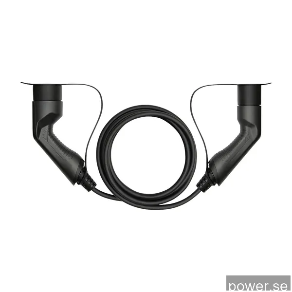 Deltaco E-Charge laddningskabel T2-T2 1P 16A 3M 3,6kw