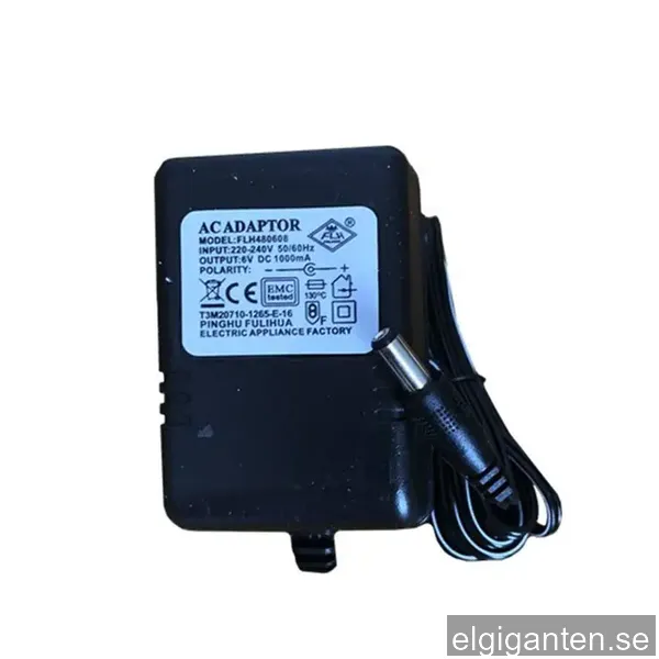 Rollplay Laddare Till Elbil 6V-Batteri, Tillbehör trampbil