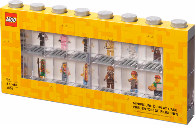 LEGO Minifigurs box förvaring 16, grå