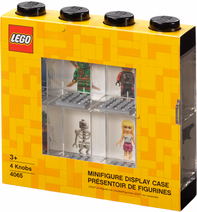 LEGO Minifigurs box förvaring 8, svart