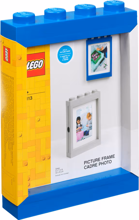LEGO fotoram (ljusblå)