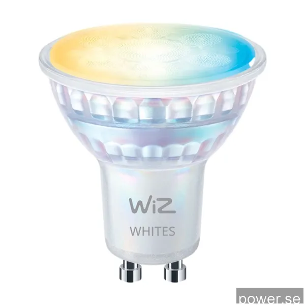 WiZ Tunable GU10 Smart Spot Lampa - Dimbar varm-till-kallvit LED