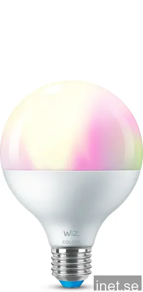 WiZ Color G95 E27 Smart Stor Glob Lampa - RGB/16 miljoner färger + Dimbar Vit LED